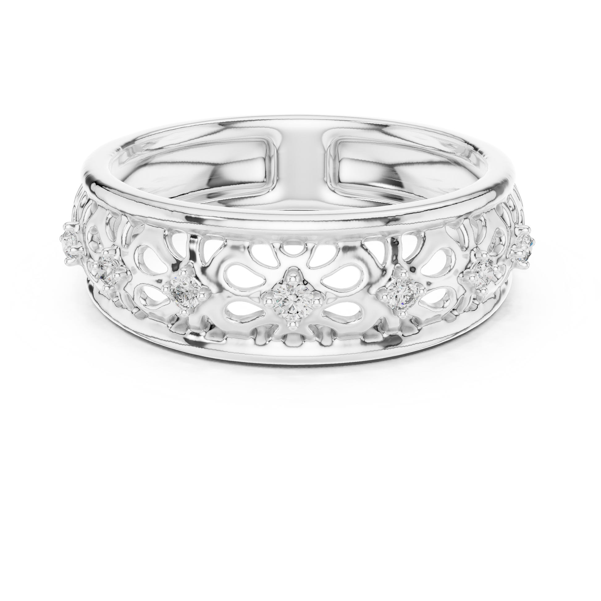 Round Halo Lab Grown Diamond Ring