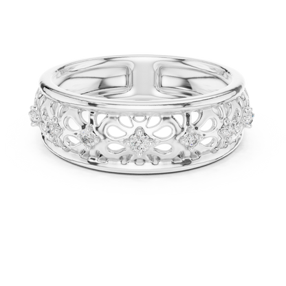 Round Halo Lab Grown Diamond Ring