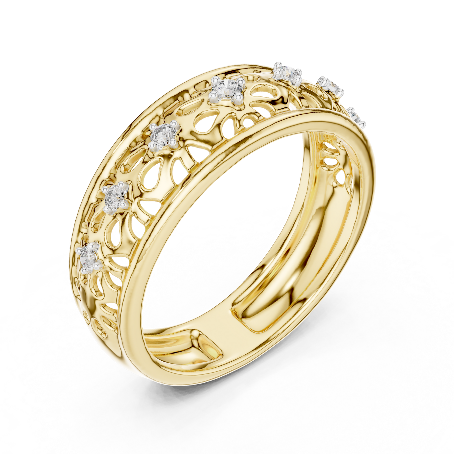 Round Halo Lab Grown Diamond Ring