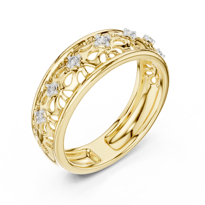 Round Halo Lab Grown Diamond Ring