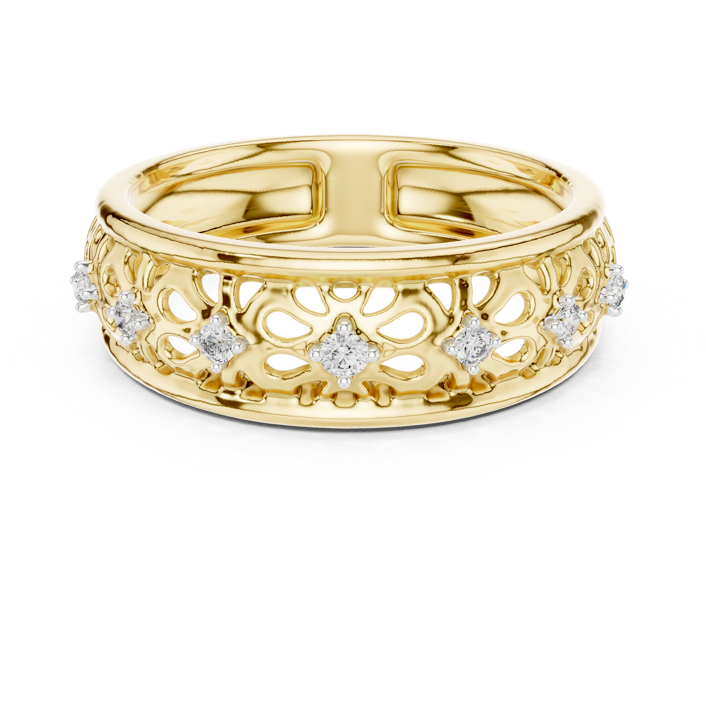 Round Halo Lab Grown Diamond Ring