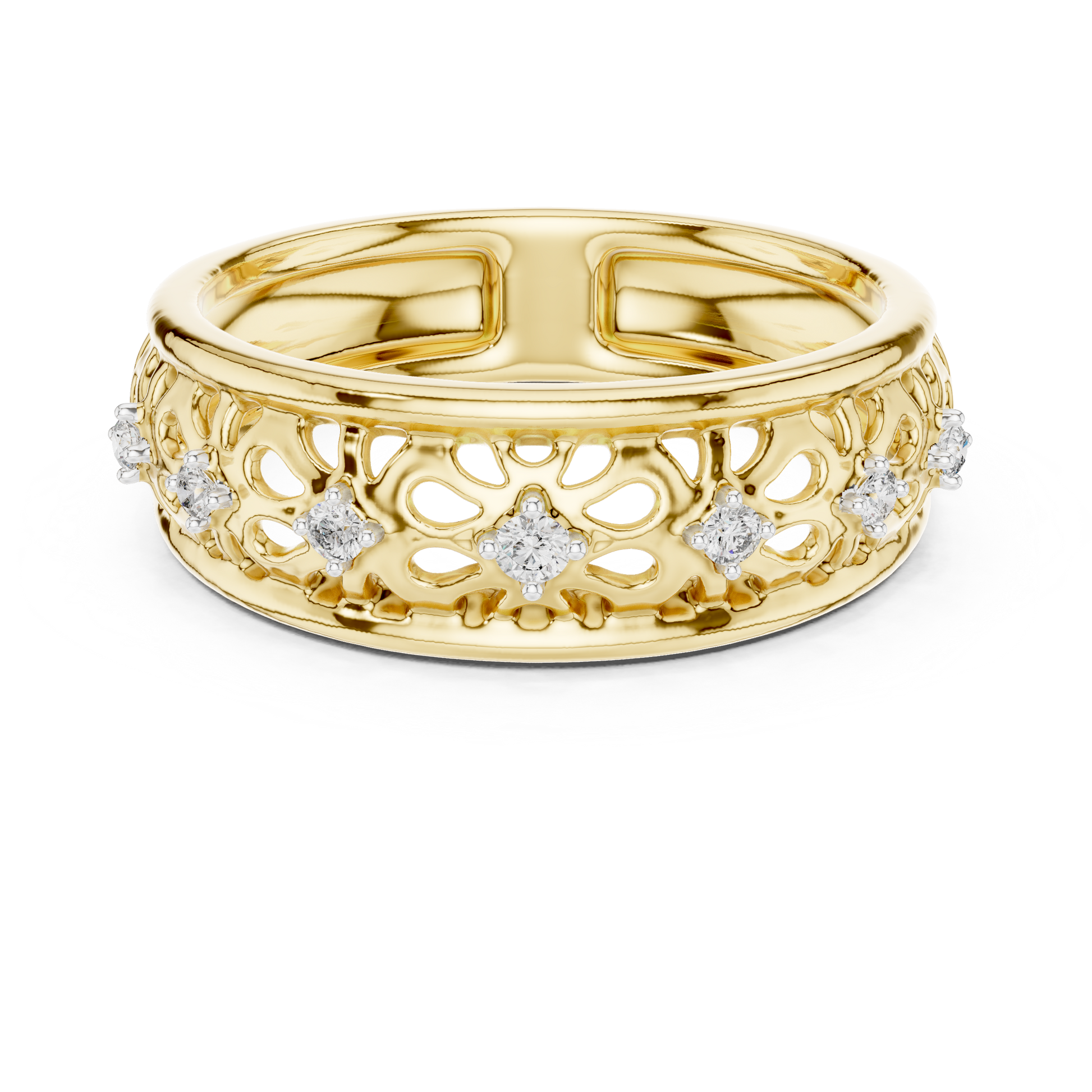 Round Halo Lab Grown Diamond Ring