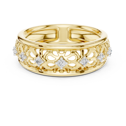 Round Halo Lab Grown Diamond Ring