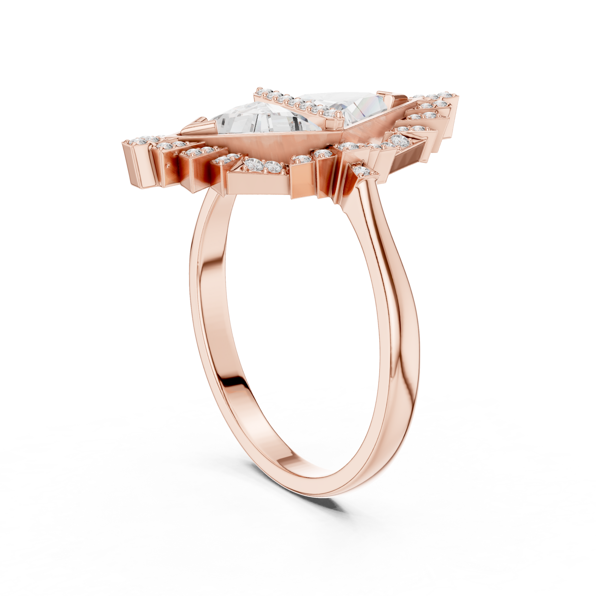 Round Halo Lab Grown Diamond Ring
