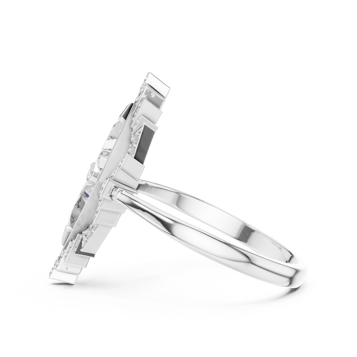 Round Halo Lab Grown Diamond Ring