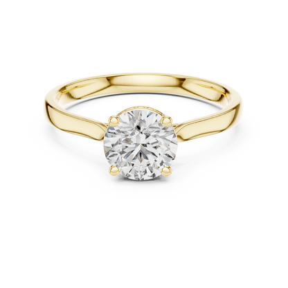 Round Halo Lab Grown Diamond Ring