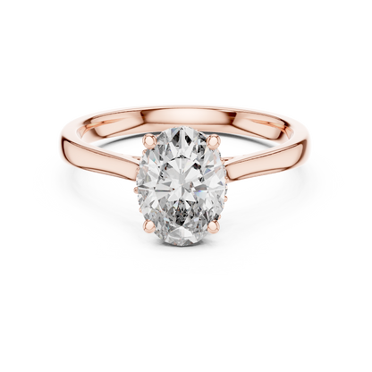 Mixed Shape Lab Grown Diamond Halo Ring