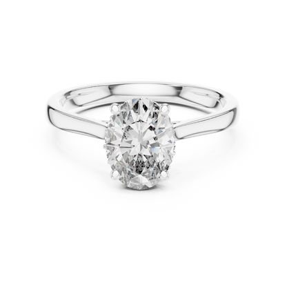 Mixed Shape Lab Grown Diamond Halo Ring
