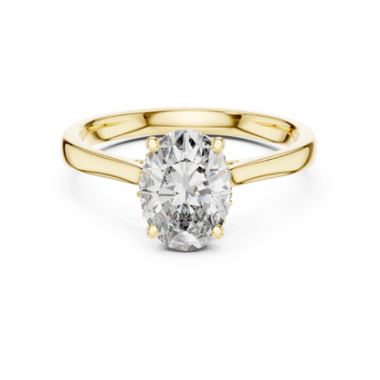 Mixed Shape Lab Grown Diamond Halo Ring