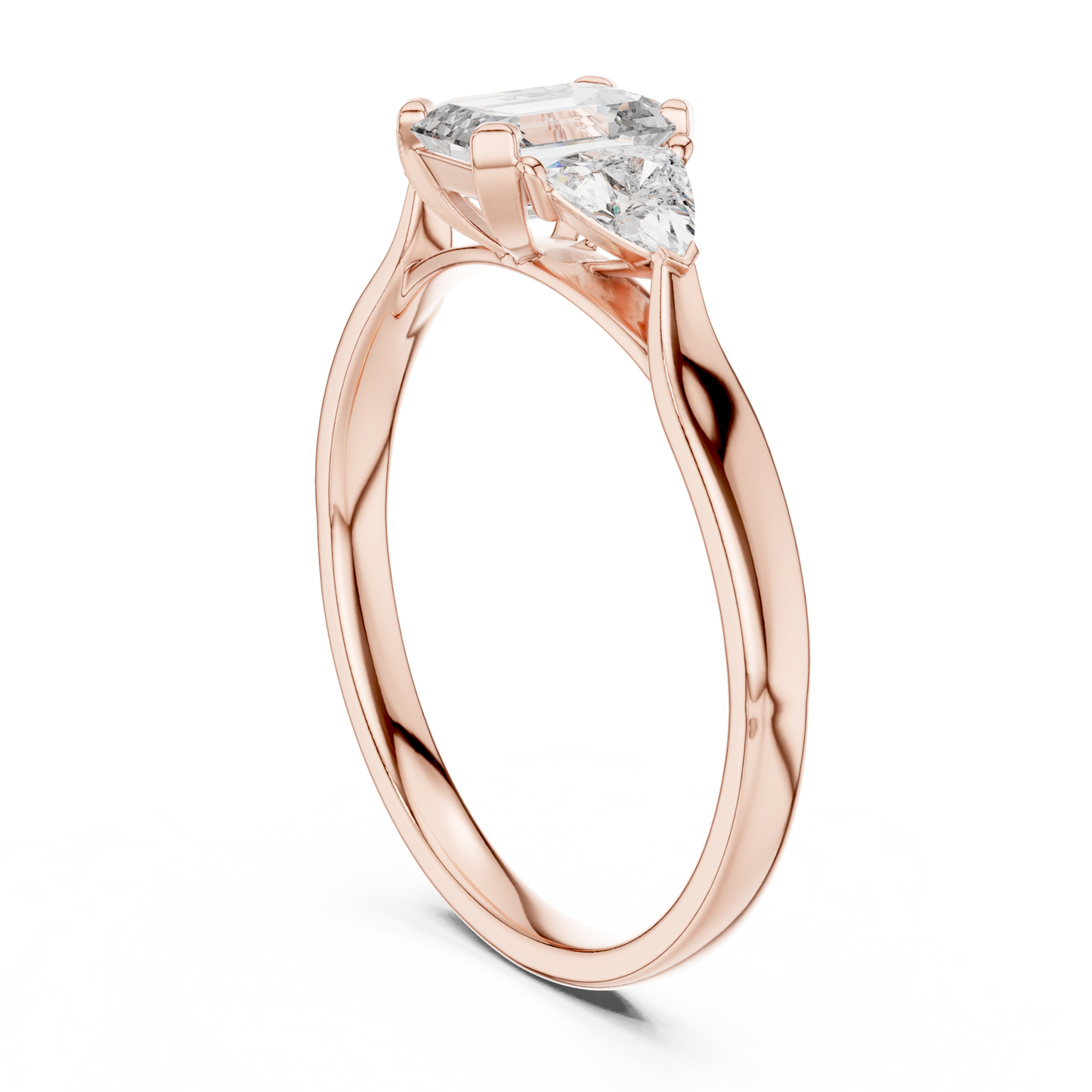 Round Solitaire Lab Grown Diamond Ring