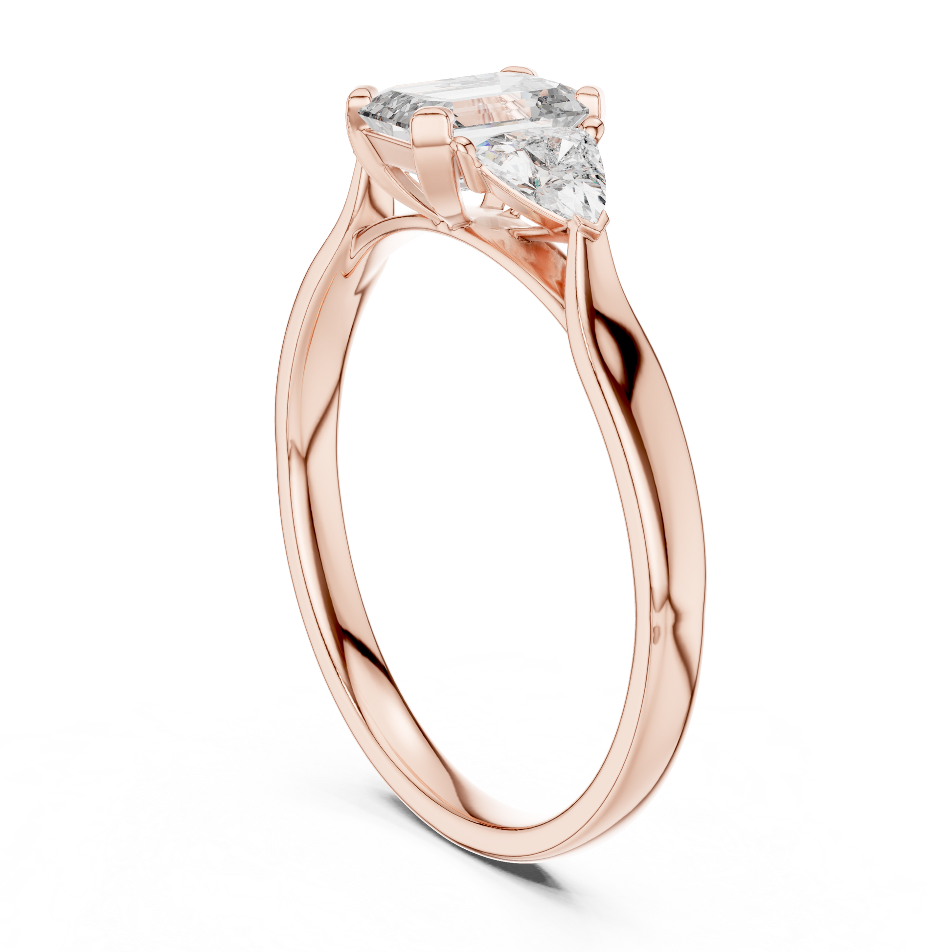 Round Solitaire Lab Grown Diamond Ring