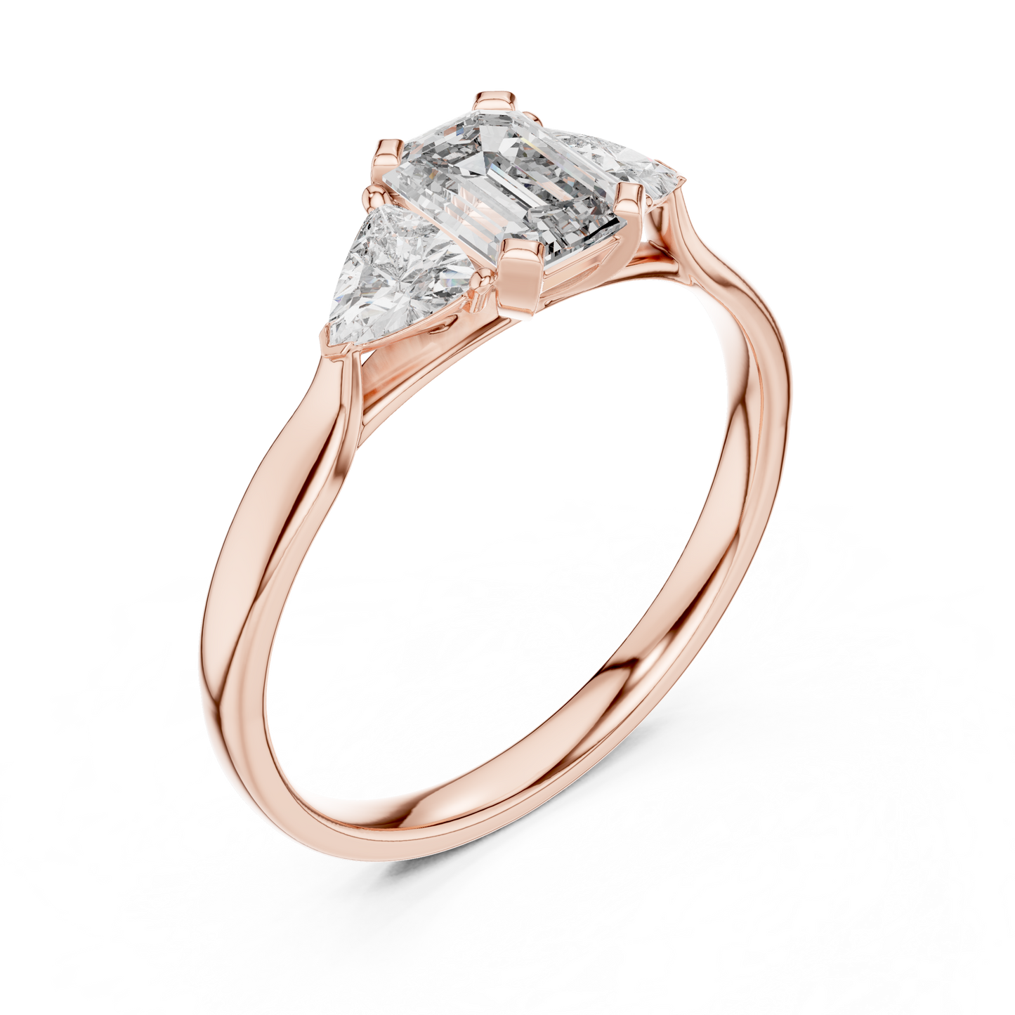 Round Solitaire Lab Grown Diamond Ring