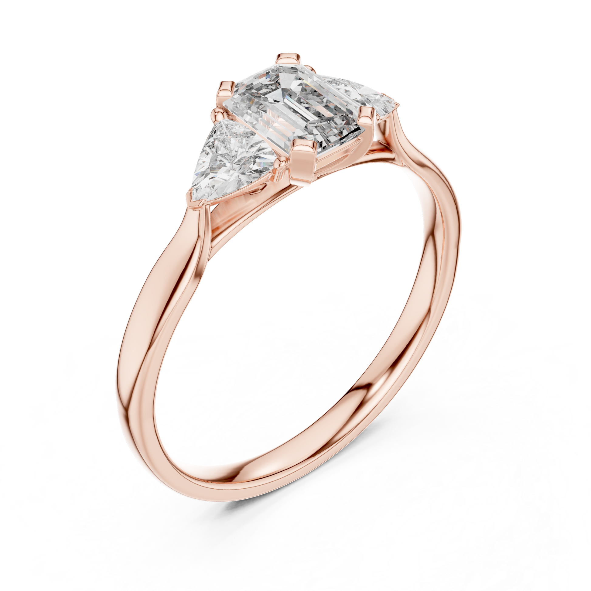 Round Solitaire Lab Grown Diamond Ring