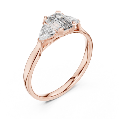 Round Solitaire Lab Grown Diamond Ring