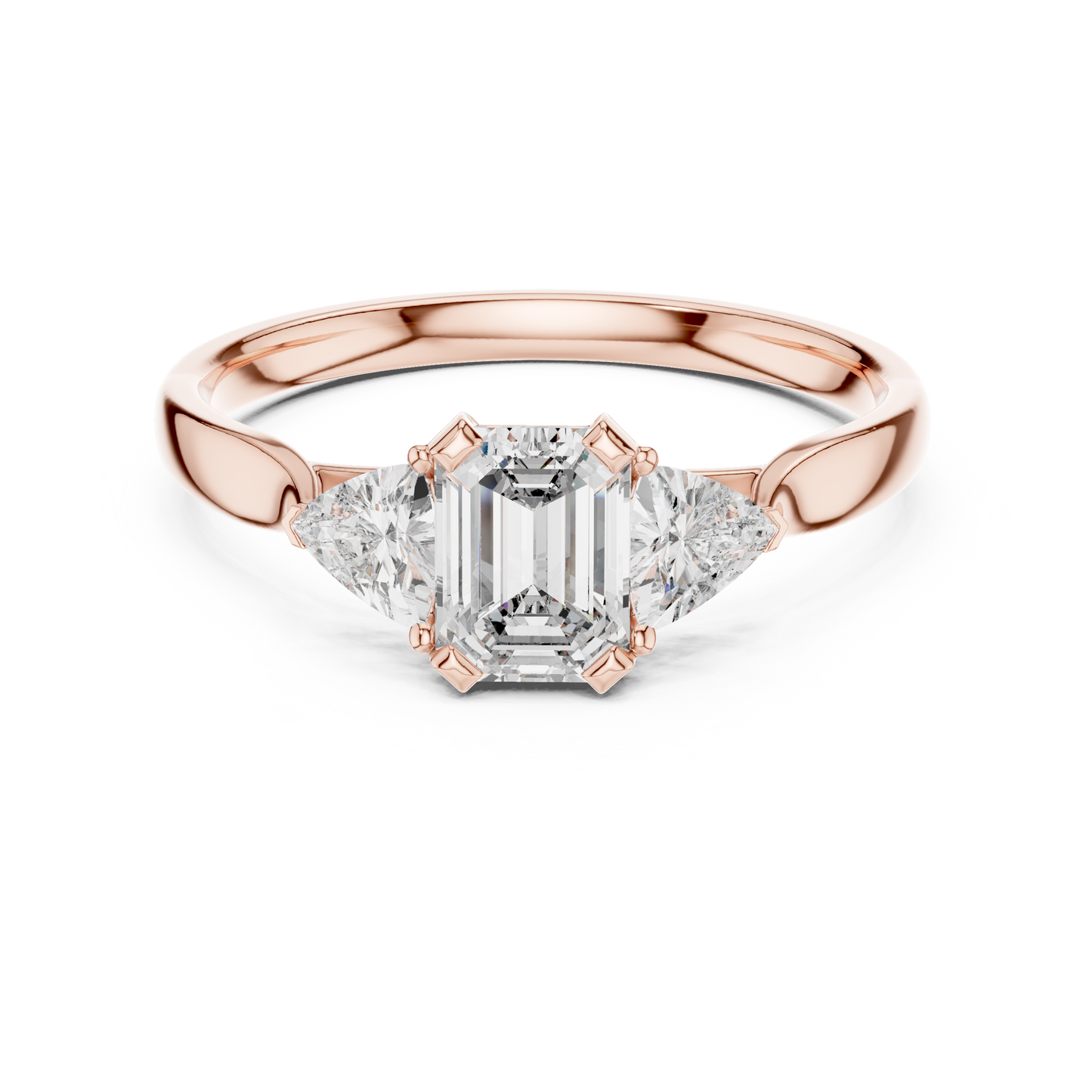 Round Solitaire Lab Grown Diamond Ring