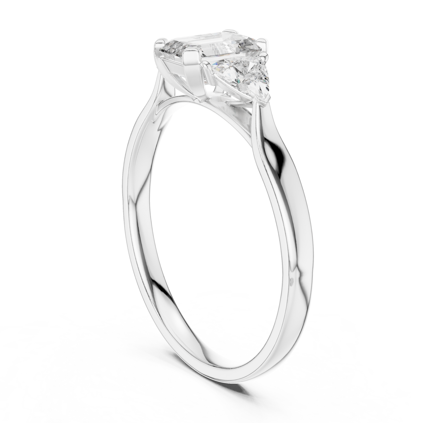 Round Solitaire Lab Grown Diamond Ring