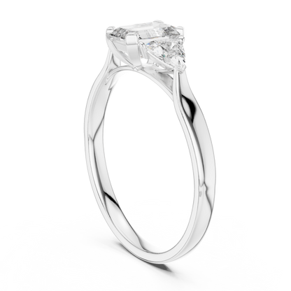 Round Solitaire Lab Grown Diamond Ring