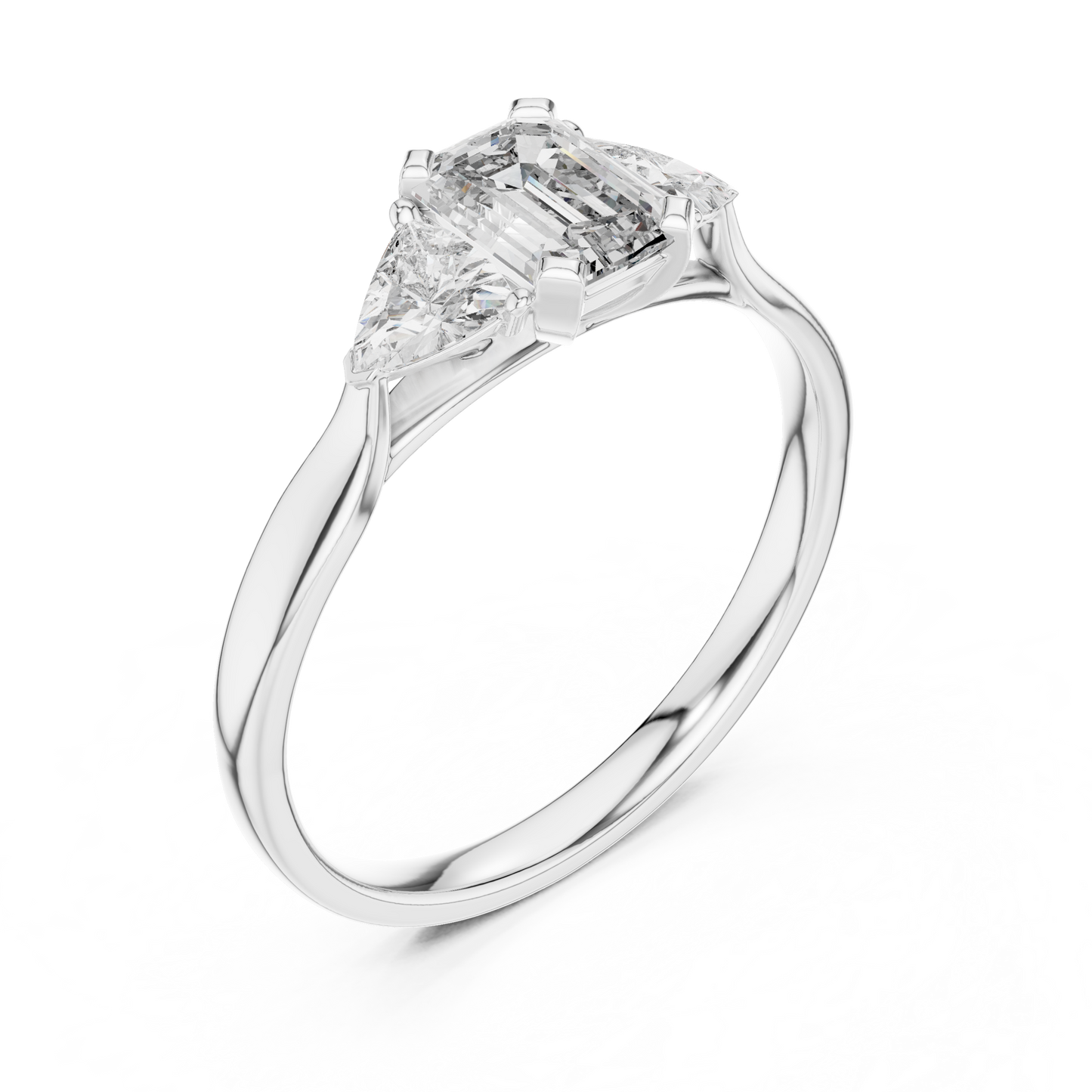 Round Solitaire Lab Grown Diamond Ring