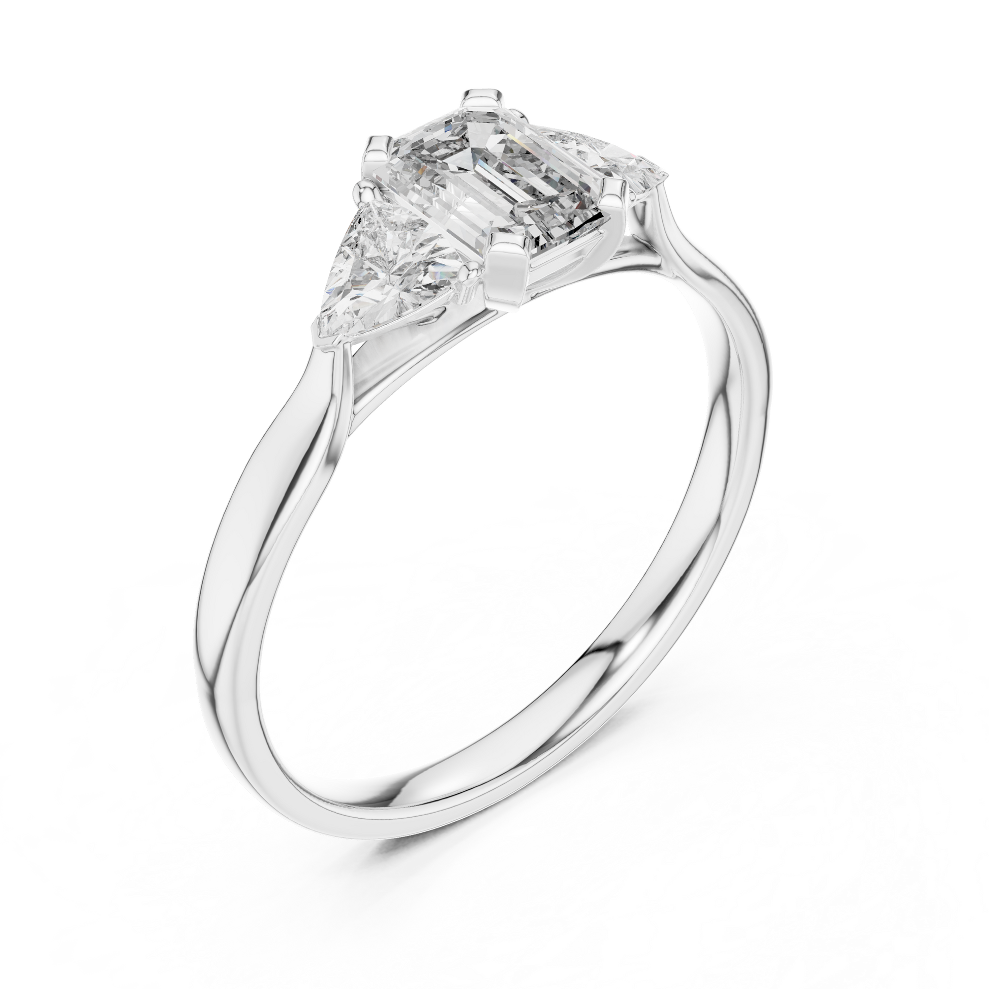 Round Solitaire Lab Grown Diamond Ring