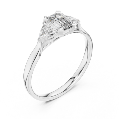 Round Solitaire Lab Grown Diamond Ring