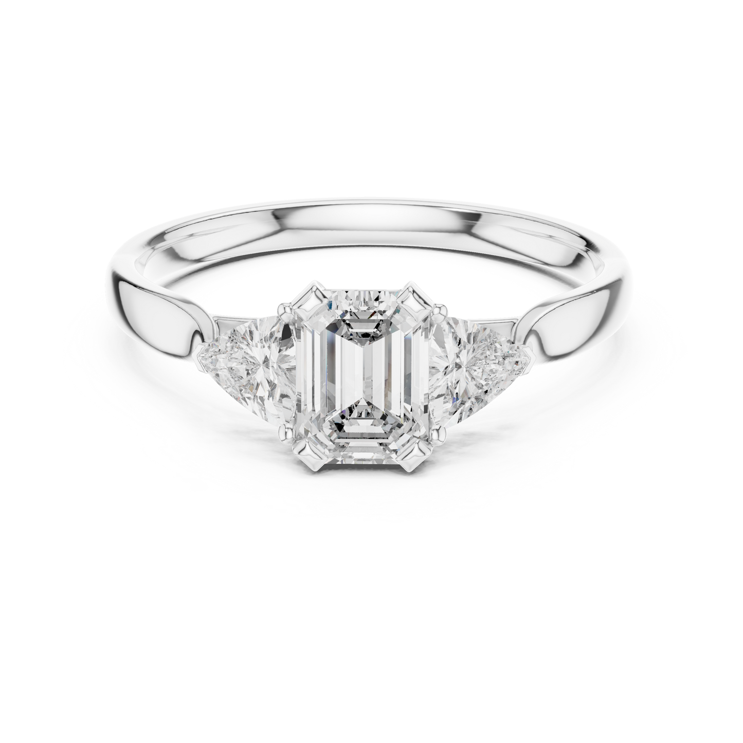 Round Solitaire Lab Grown Diamond Ring