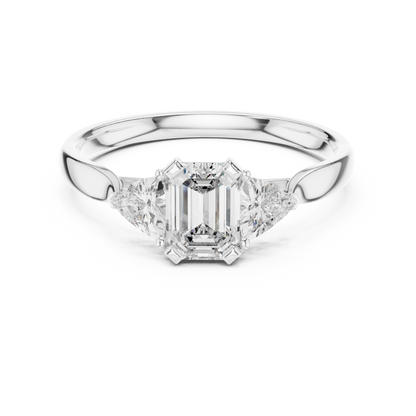 Round Solitaire Lab Grown Diamond Ring