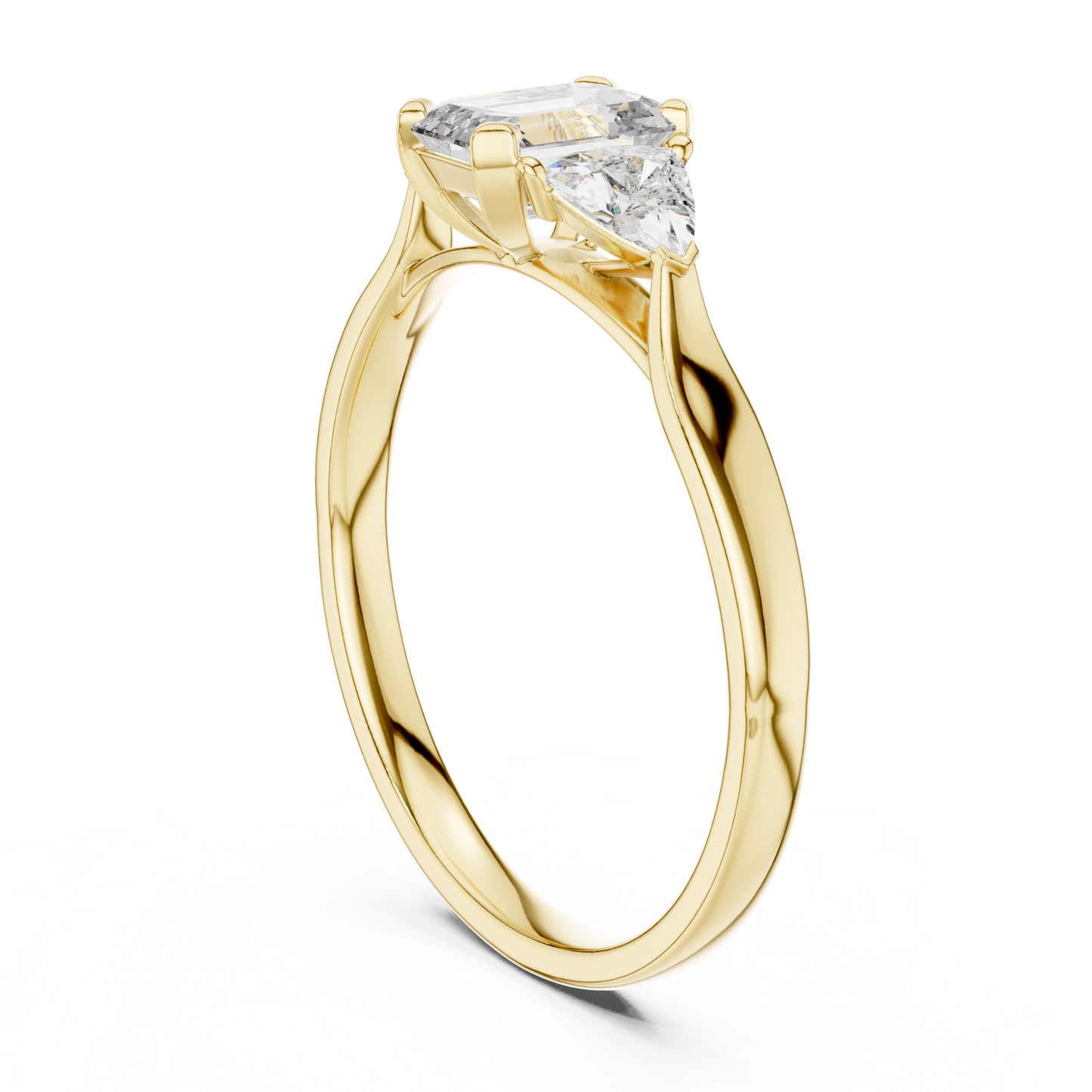 Round Solitaire Lab Grown Diamond Ring