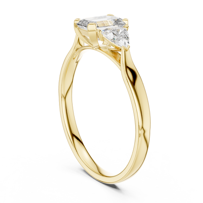 Round Solitaire Lab Grown Diamond Ring