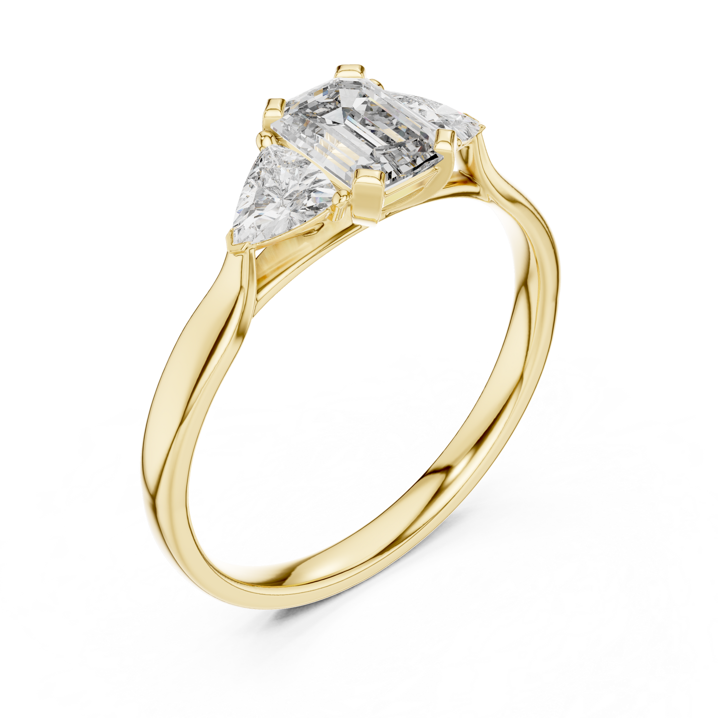 Round Solitaire Lab Grown Diamond Ring