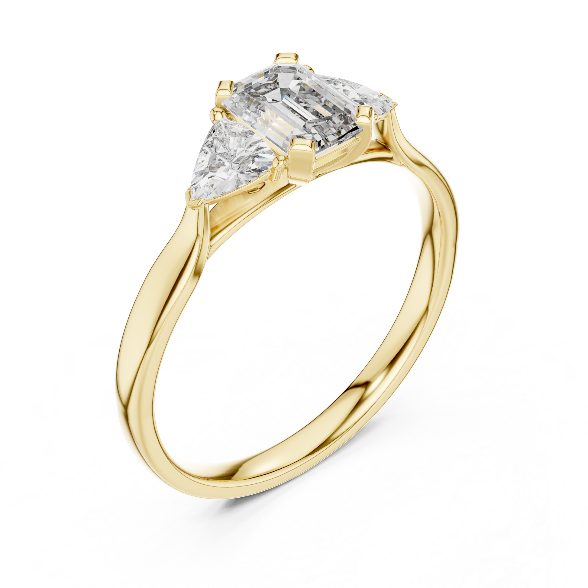 Round Solitaire Lab Grown Diamond Ring