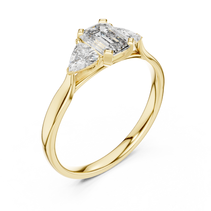 Round Solitaire Lab Grown Diamond Ring
