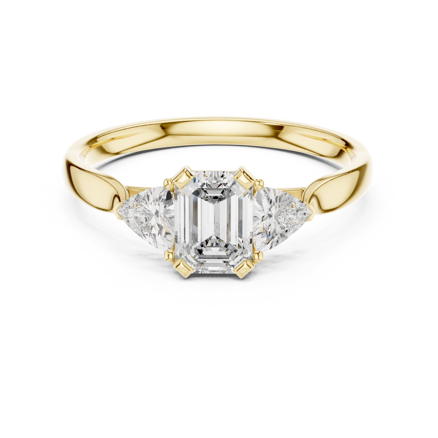 Round Solitaire Lab Grown Diamond Ring