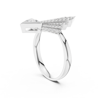 Mixed Shape Lab Grown Diamond Halo Ring