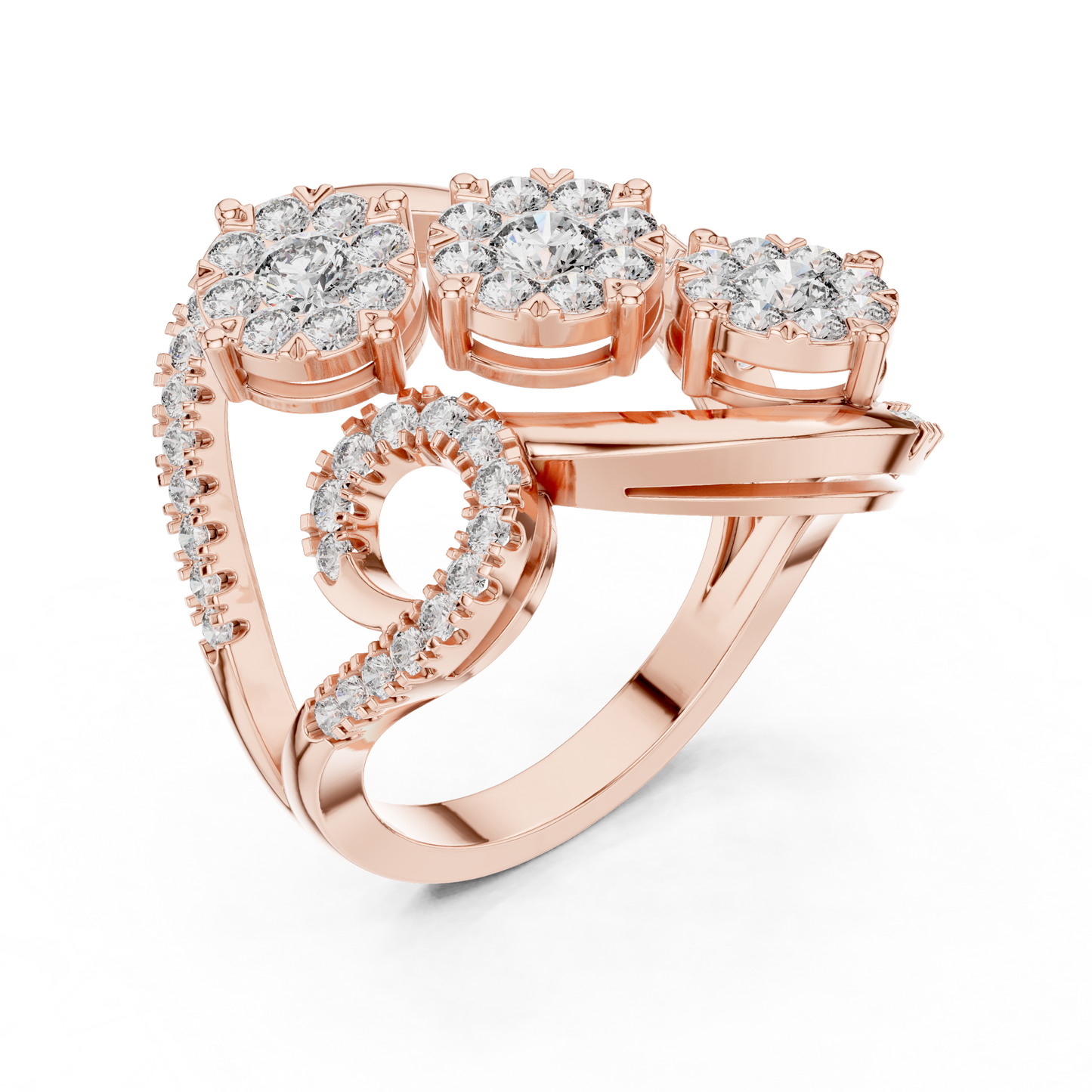 Round Halo Lab Grown Diamond Ring