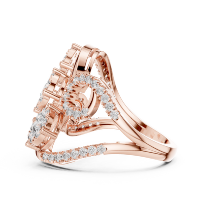 Round Halo Lab Grown Diamond Ring