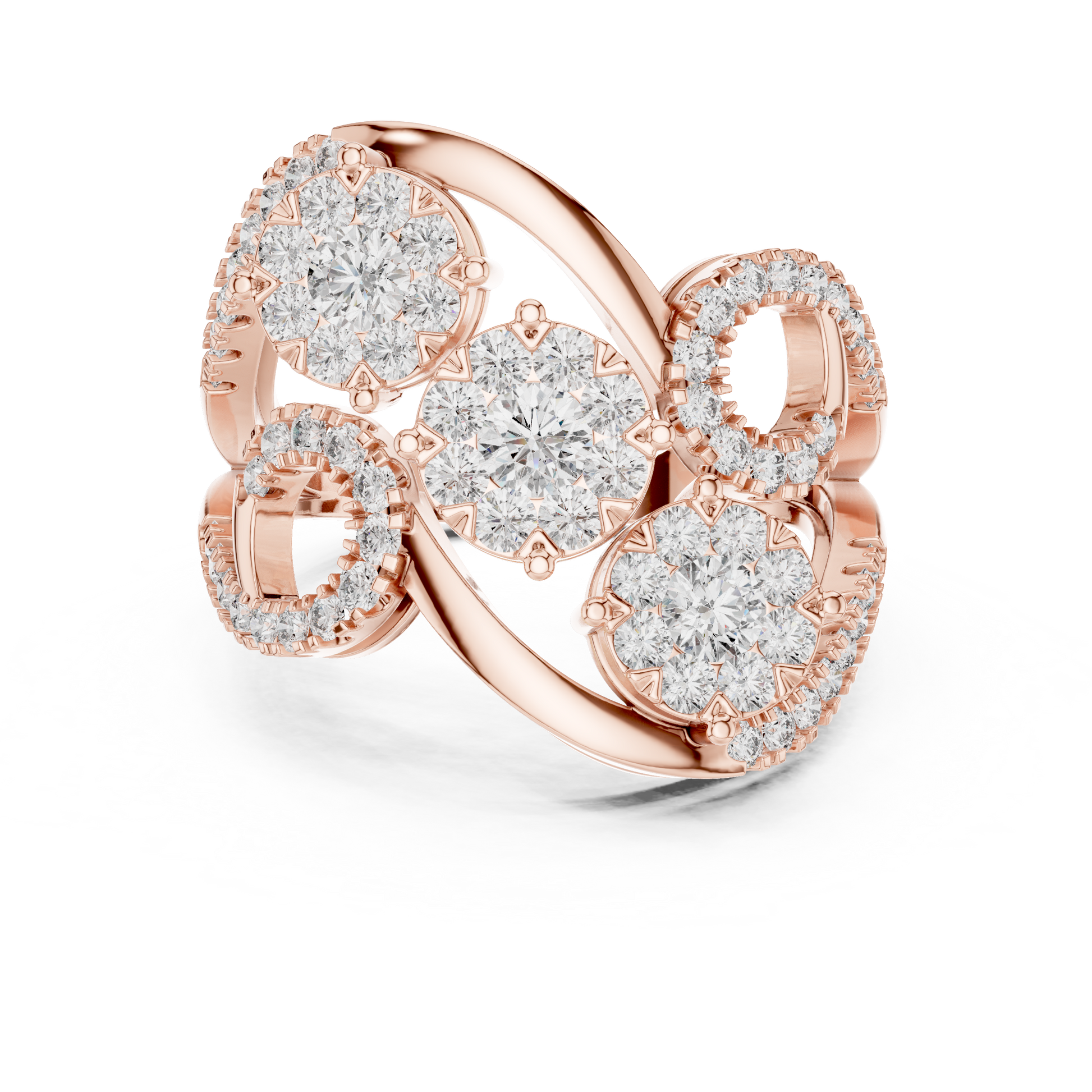 Round Halo Lab Grown Diamond Ring