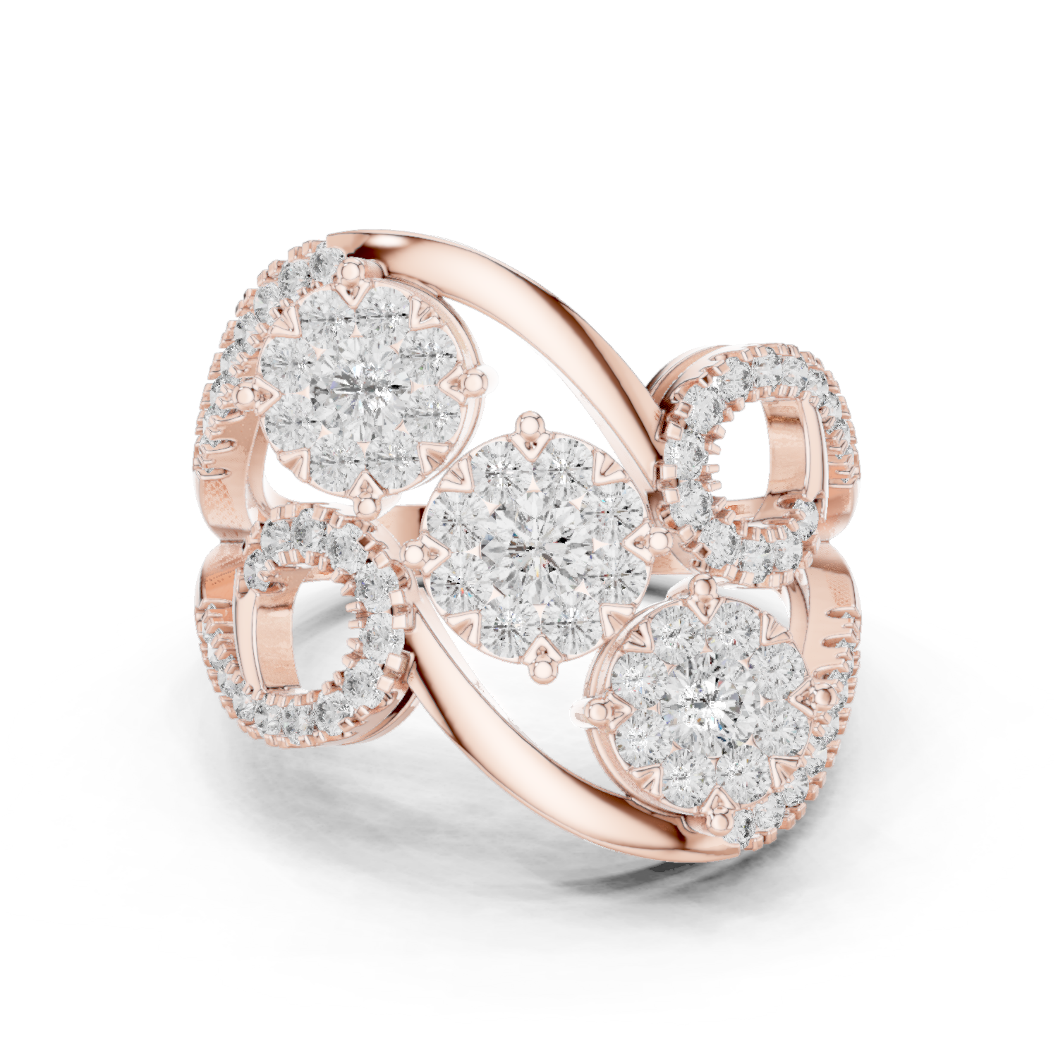 Round Halo Lab Grown Diamond Ring