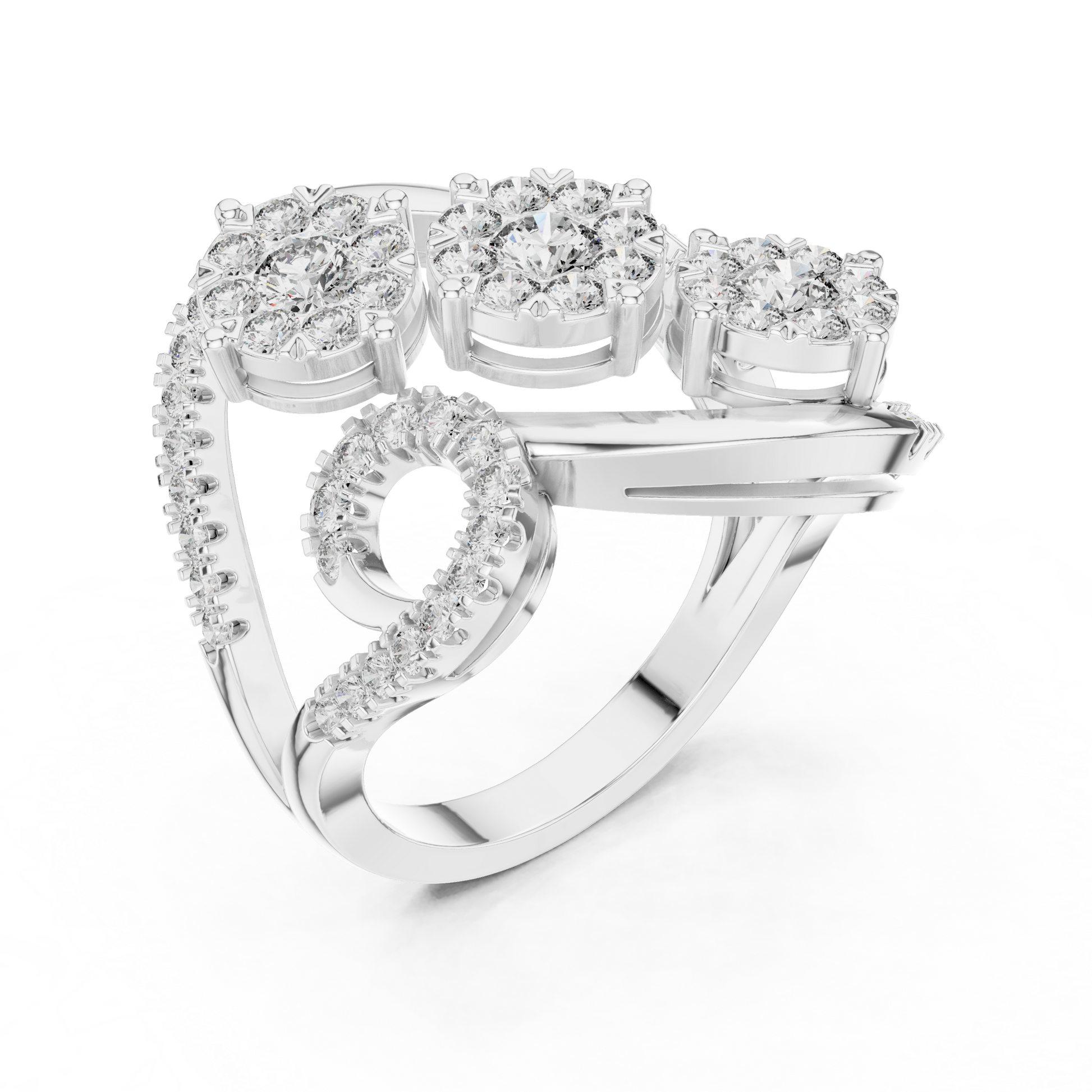 Round Halo Lab Grown Diamond Ring