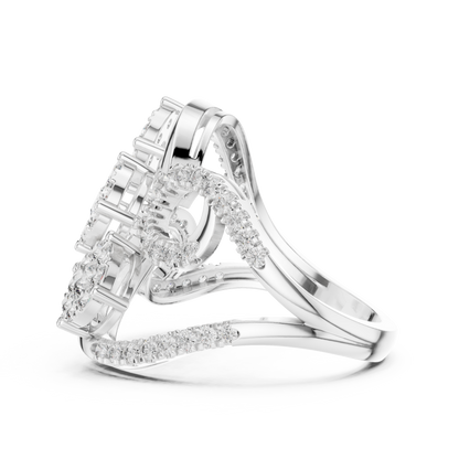Round Halo Lab Grown Diamond Ring