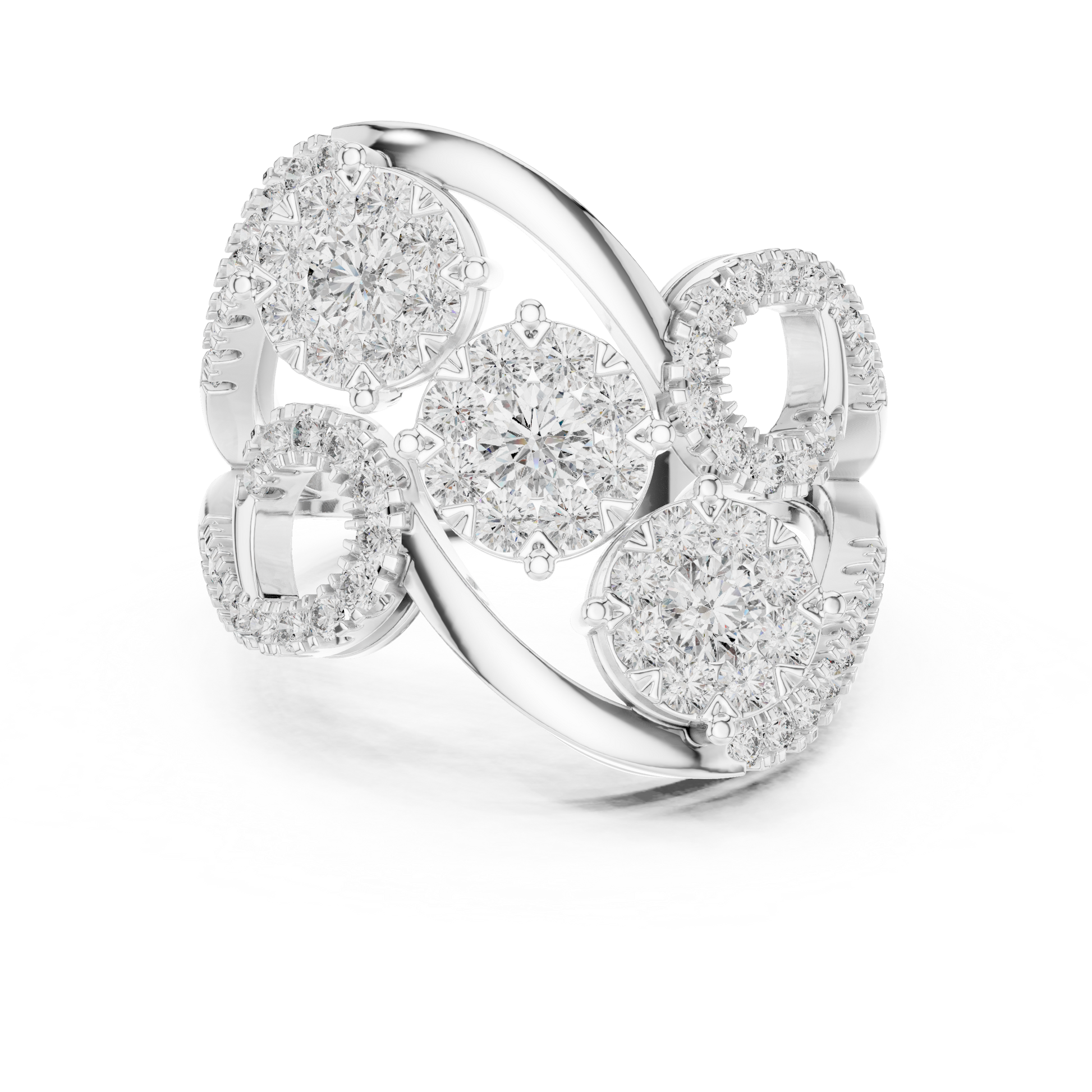 Round Halo Lab Grown Diamond Ring