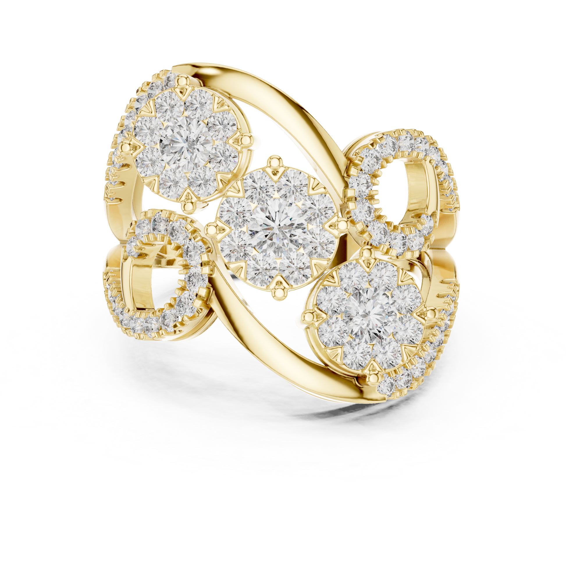 Round Halo Lab Grown Diamond Ring