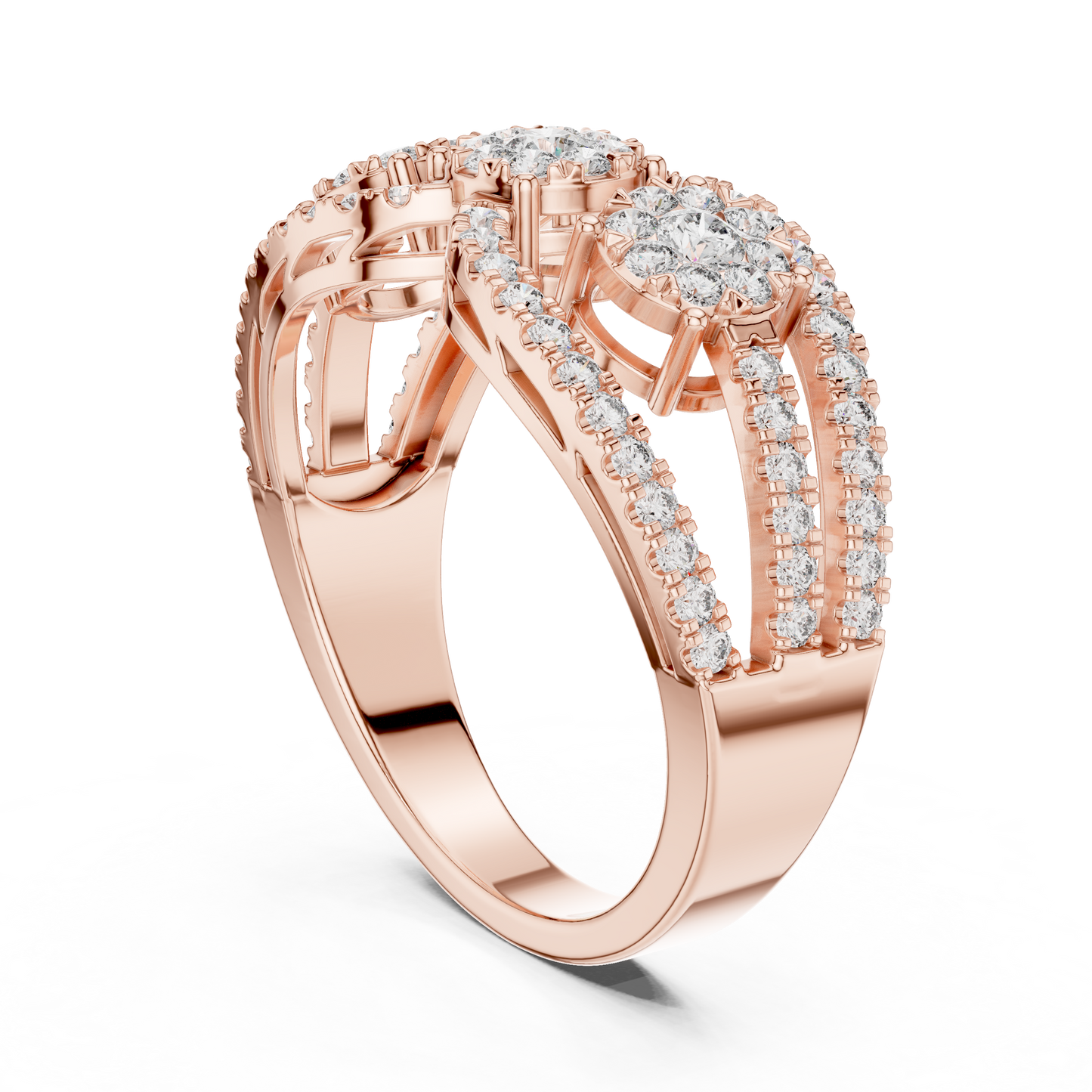 Round Halo Lab Grown Diamond Ring