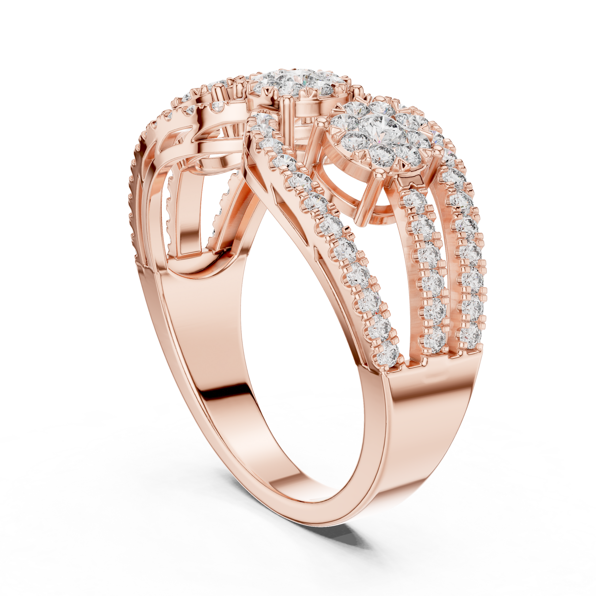 Round Halo Lab Grown Diamond Ring