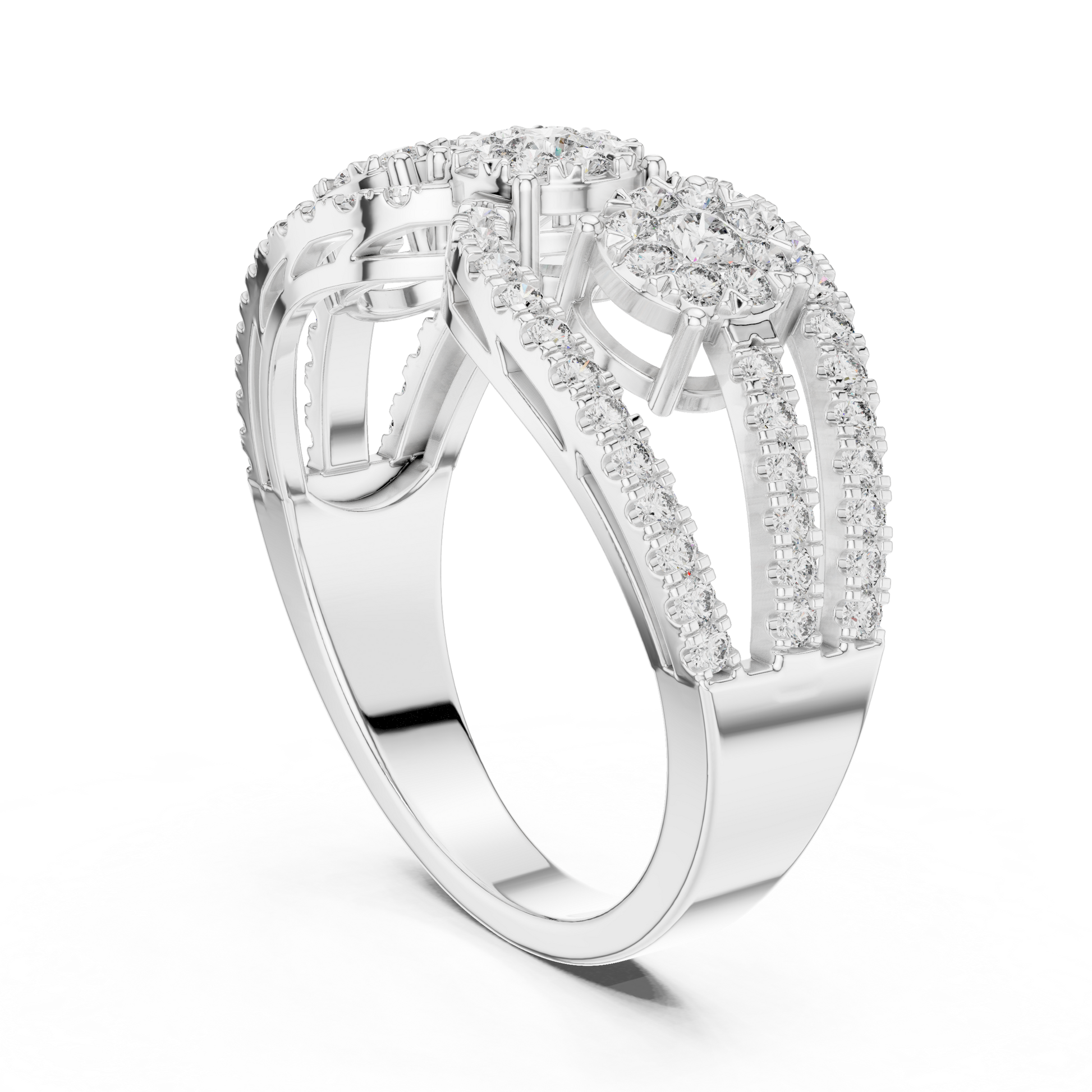 Round Halo Lab Grown Diamond Ring