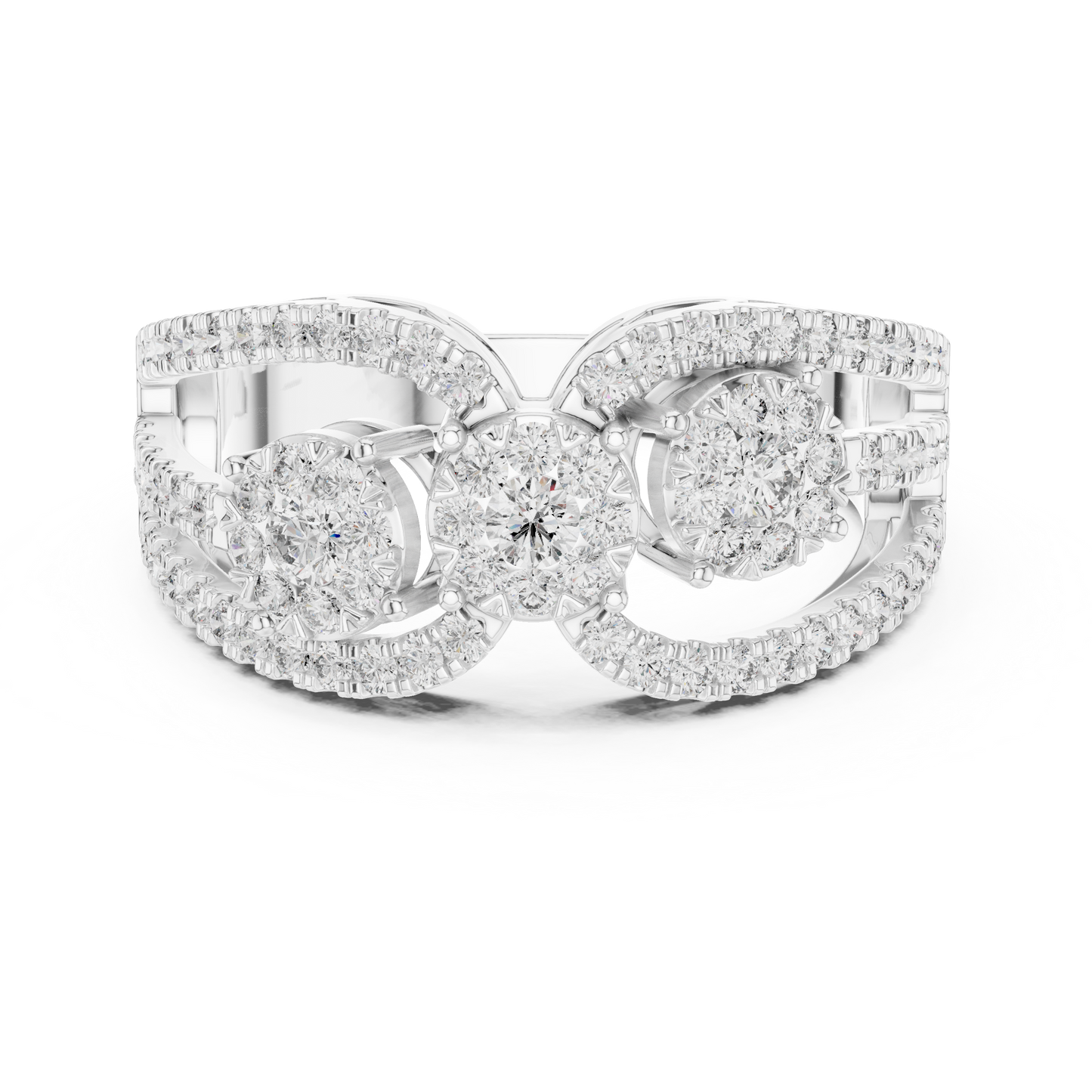 Round Halo Lab Grown Diamond Ring