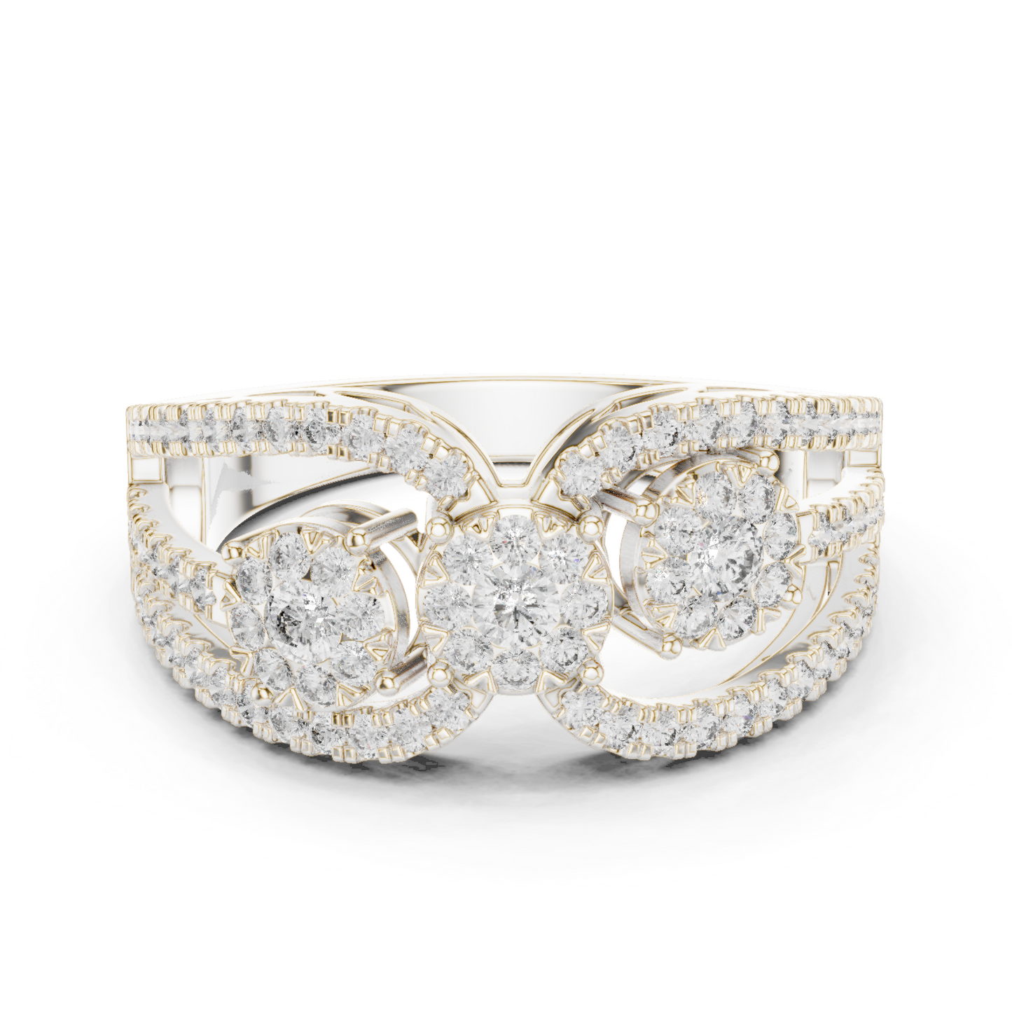Round Halo Lab Grown Diamond Ring