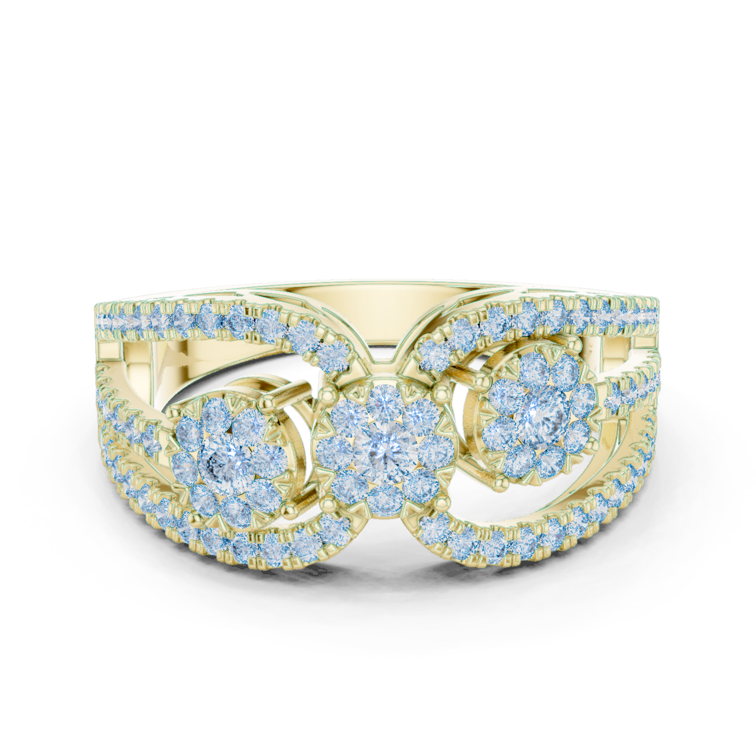 Round Halo Lab Grown Diamond Ring