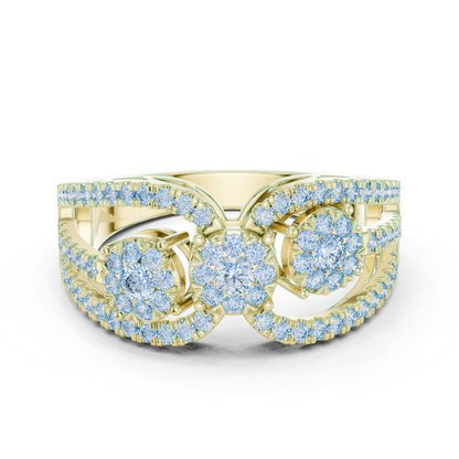 Round Halo Lab Grown Diamond Ring
