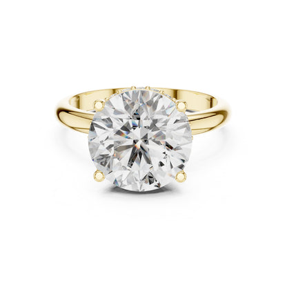 Round Halo Lab Grown Diamond Ring