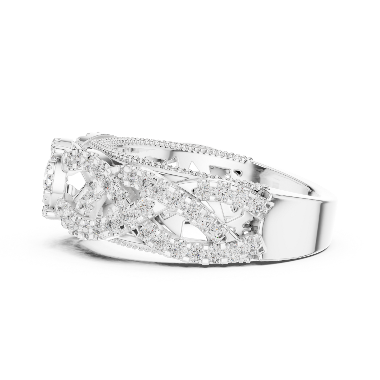 Round Halo Lab Grown Diamond Ring